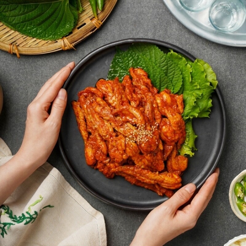 춘천몰,[참푸드]춘천 쫄깃한 닭목살구이 1kg 양념 간장 매콤달콤 닭목살볶음 간편식